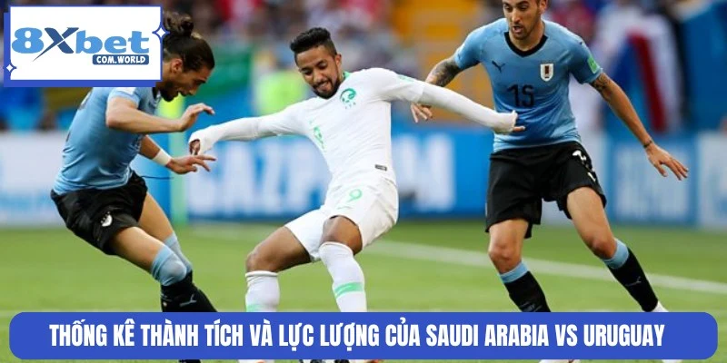 Thống kê chi tiết lực lượng Saudi Arabia vs Uruguay
