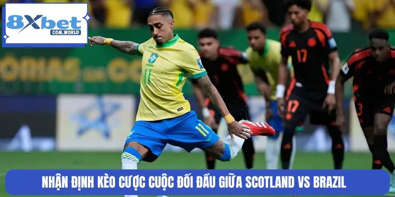 Cập nhật kèo cược màn đối đầu giữa Scotland và Brazil mới nhất